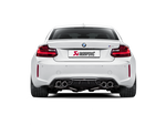 Akrapovic 16-17 BMW M2 (F87) / 2018+ BMW M2 Competition/M2 CS (F87N) Rear Carbon Fiber Diffuser - Hi