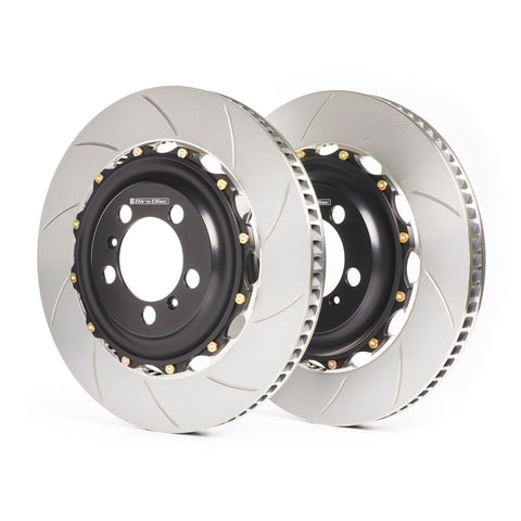 GiroDisc 14-20 BMW M2/M3/M4 (F8X w/Red/Silver/Gold Calipers Incl CCM) 400mm Slotted Front Rotors