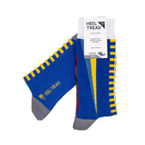 Heel Tread 2 For 1 Socks - Large US 8-12