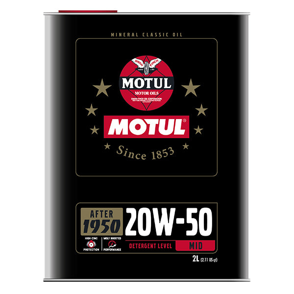 Motul Classic Oil 20W50 - 2 Liter