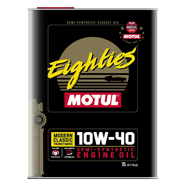 Motul Eighties Modern Classic Oil 10W40 - 2 Liter Motul Eighties Modern Classic Oil 10W40 - 2 Liter