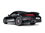 Akrapovic 14-15 Porsche 911 Turbo/Turbo S (991) Slip-On Line (Titanium) w/ Carbon Titanium Tips